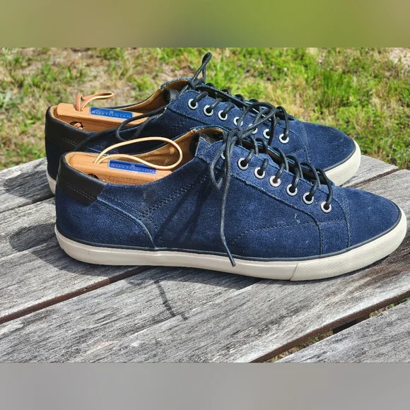 Men’s Blue Suede Coach Shoes COACH Men main image 2